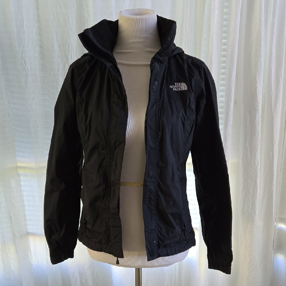 The North Face Black Windbreaker Jacket (rain jacket)